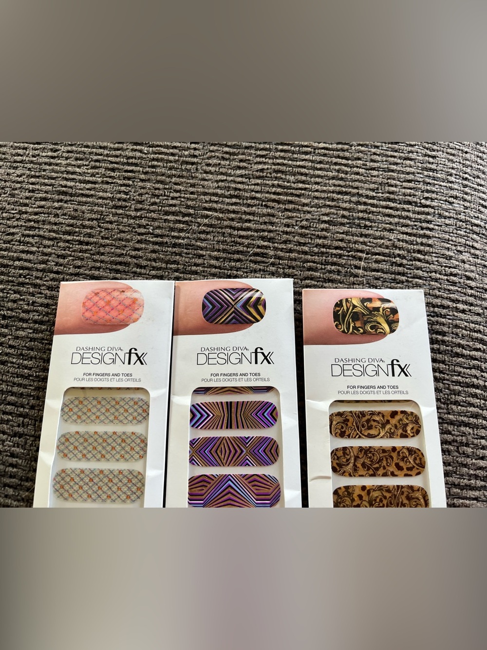 Dashing Diva DesignFx Press-On Nails — Geometric
